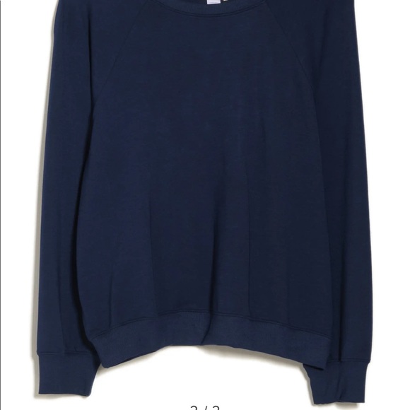 NWT: Eberjey Blair Ringer sweatsuit NAVY - Picture 3 of 7